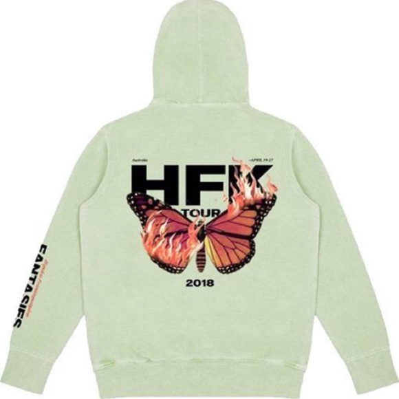 concert Tops - Halsey Hopeless Fountain Kingdom Tour Sweatshirt 2018 large